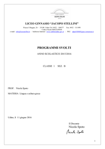 1B - Liceo classico "Jacopo Stellini"