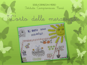 orto delle meraviglie scuola infanzia