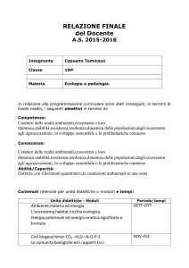 1DP-Ecologia - Istituto Agrario `Parolini`
