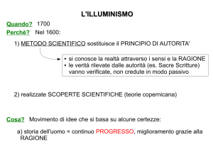 L`ILLUMINISMO