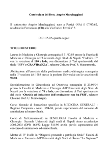Dott. Angelo Marcheggiani - Ginecologia - Ostetricia