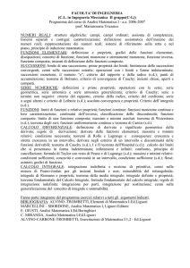 progr analisi I Ing Mecc