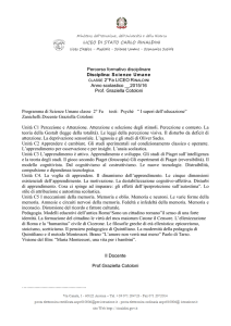 Scienze Umane - Liceo Carlo Rinaldini