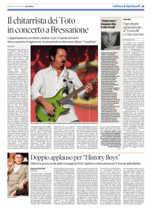 IlchitarristadeiToto inconcertoaBressanone