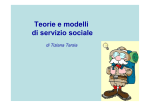 Teorie e modelli di servizio sociale