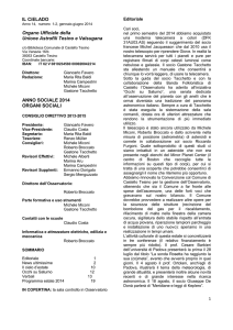 Rivista - Osservatorio del Celado.