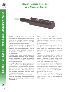 bistabile meccanico mechanical bistable sensor
