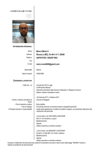 Moretti_CV - Fondazione Marco Biagi