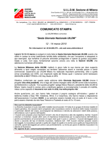 comunicato stampa