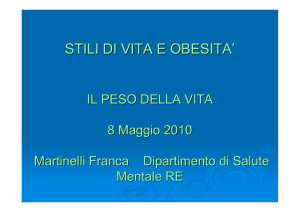obesità e bed