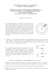universita` di roma “la sapienza” facolta` di ingegneria corso di