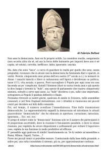 Pericle, democrazia ed ostracismo