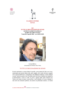 XENIA TUTTE LE DECLINAZIONI DI XENOS