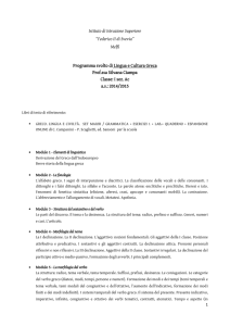 Programma svolto I Ac