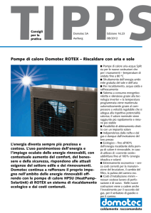 16.23 Consigli Pompe di calore Domotec