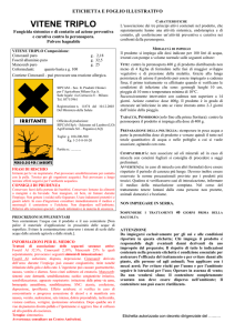 VITENE TRIPLO - Prodotti fitosanitari
