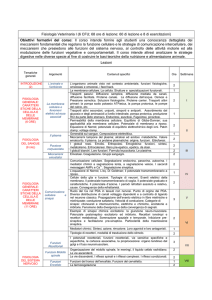 Fisiologia Veterinaria I nuovo syllabus