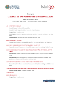 La scienza dei dati per i processi di modernizzazione