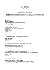 ISI “G. Bruno” Sede: Liceo di Budrio Classe: 3B as 2013/14