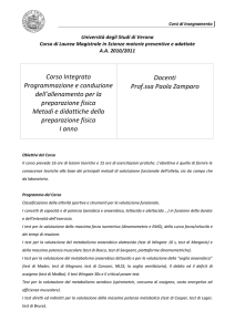 Anatomia I - univr dsnm - Università degli Studi di Verona