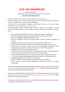 cles: un vademecum - Università Bocconi