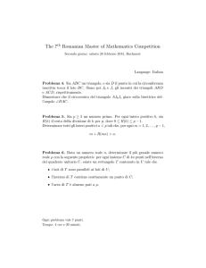 The 7th Romanian Master of Mathematics Competition