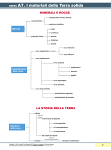 I materiali della Terra solida - Zanichelli online per la scuola