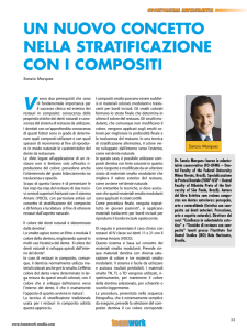 un nuovo concetto nella stratificazione con i compositi