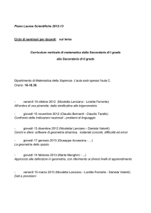 Materiale - Dipartimento di Matematica