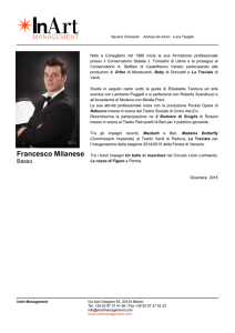 Francesco Milanese - In Art Management