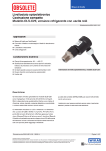 Livellostato optoelettronico Costruzione compatta Modello OLS