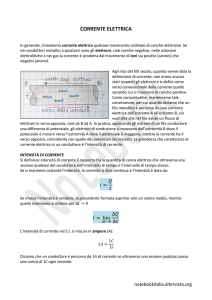 Corrente elettrica - Notebook Italia