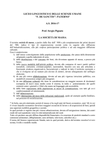 La società di massa