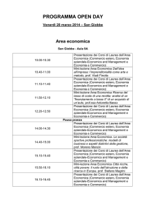 programma open day
