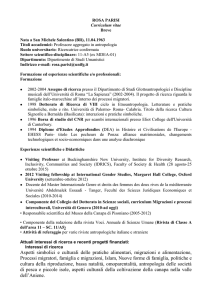 Professore Ordinario - Università di Foggia