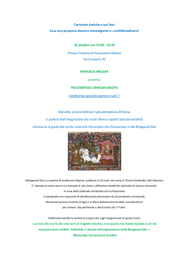 conferenza Melega su Bhagavadgita
