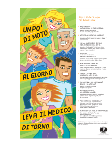 AL GIORNO UN POÕ DI MOTO LEVA IL MEDICO DI TORNO.