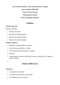 Chimica Scienze della terra