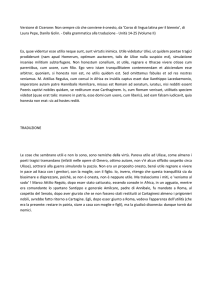 Versione di Cicerone: Non sempre ciò che conviene è onesto, da