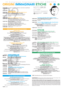 Programma - Universita` degli Studi di Messina