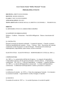 DIR.ECO. 4H - Liceo Classico