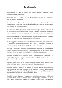 La cultura salva