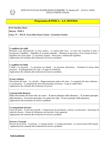 fisica IV B les - "Niccolo` Machiavelli"