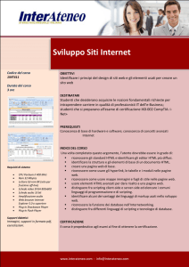 Sviluppo Siti Internet