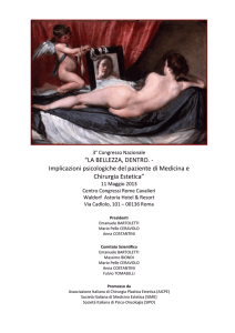 “LA BELLEZZA, DENTRO. - Implicazioni psicologiche del paziente