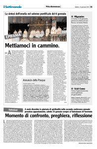 Mettiamoci in cammino.