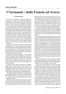 I Normanni : dalla Francia ad Aversa