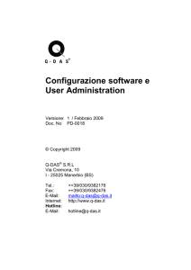 Q-DAS User Administration