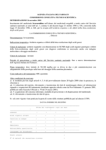 Determina AIFA L 648 - Levocarnitina
