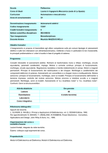 Azionamenti elettrici